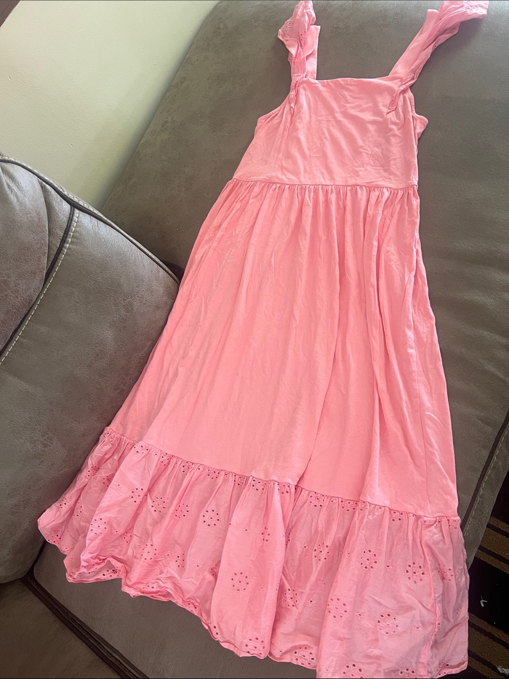 J. Crew Light Pink Sleeveless Cotton Dress - Picture 2 of 5